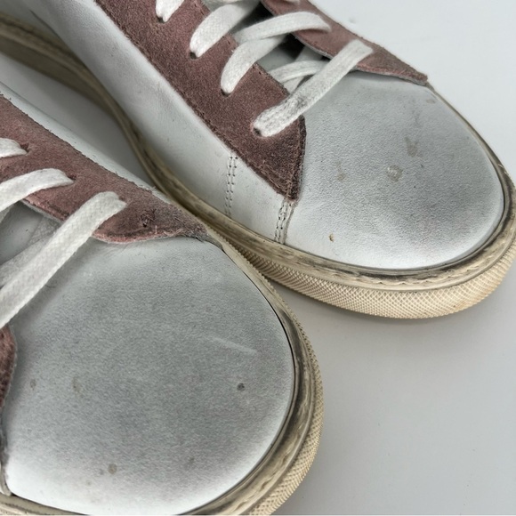 Oliver Cabell Low 1 Malibu Distressed Leather Made in Italy Size US9  EU39‎ - Picture 4 of 12